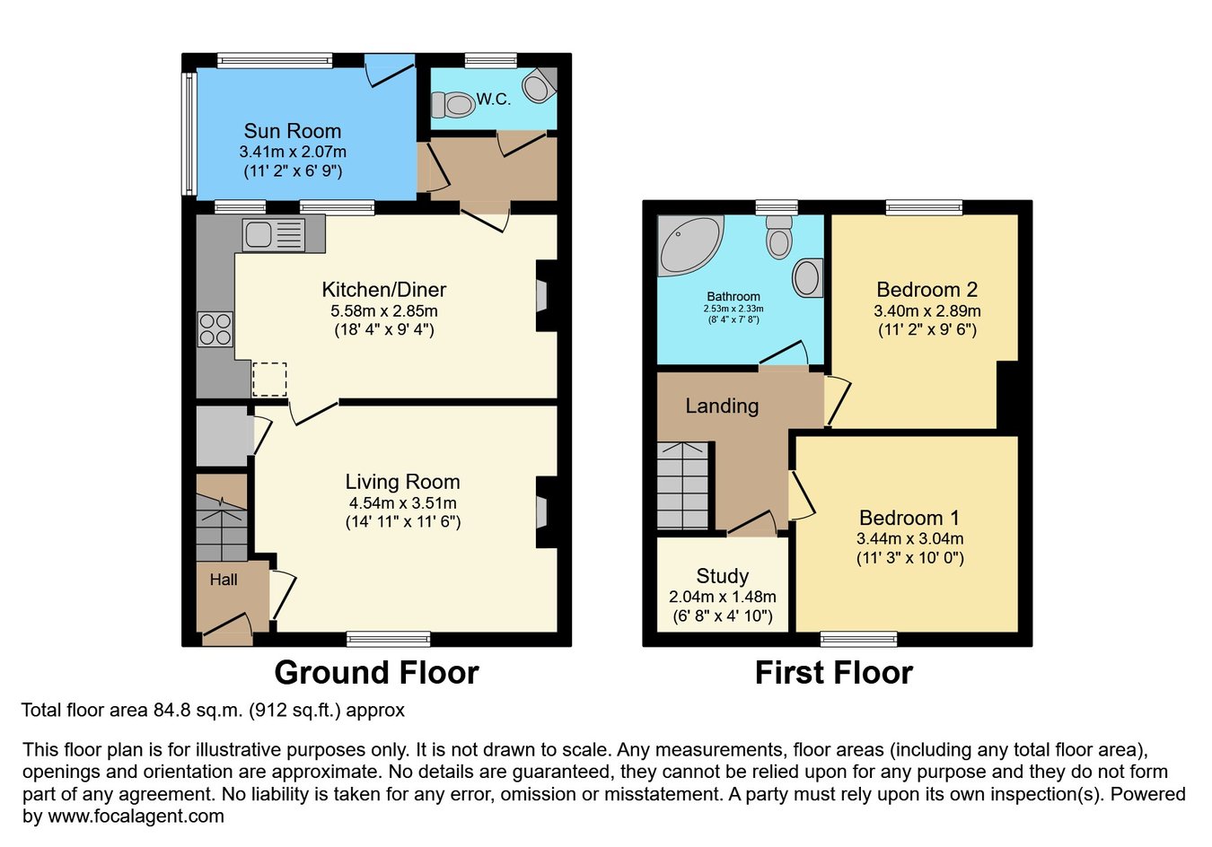 9, Station Road, Stowmarket floorplan