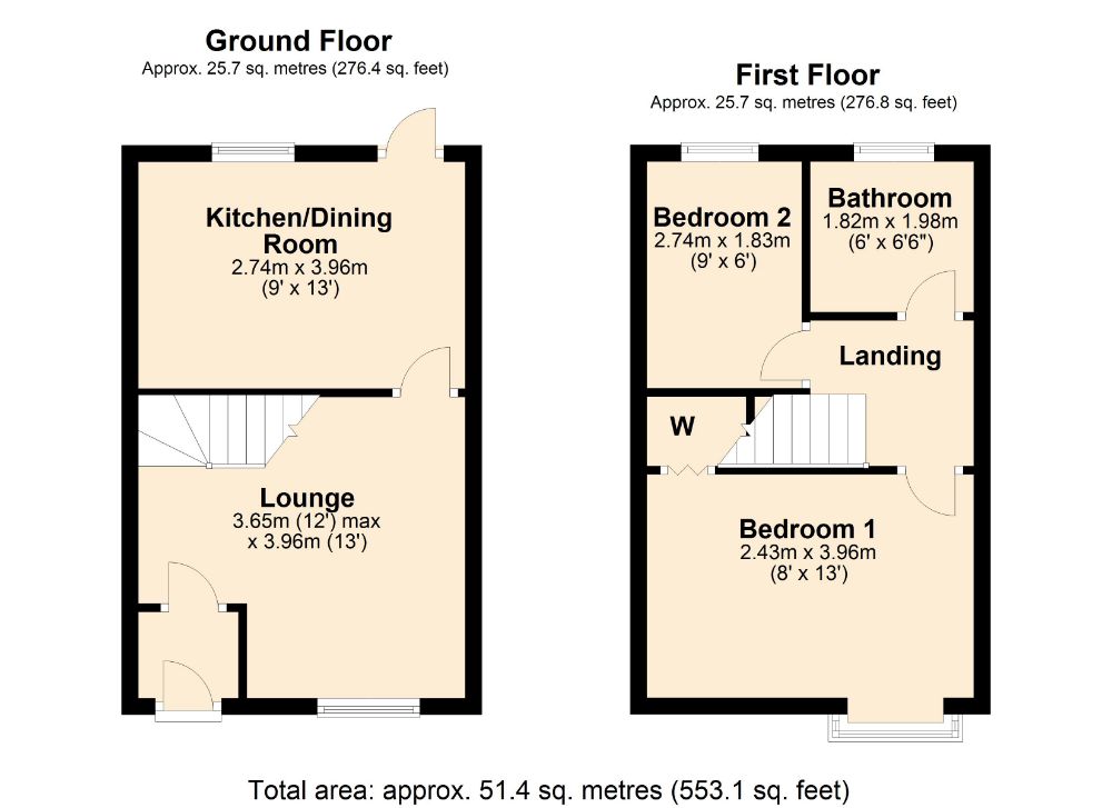 Dore Close, The Maltings, Northampton NN3, 2 bedroom semidetached