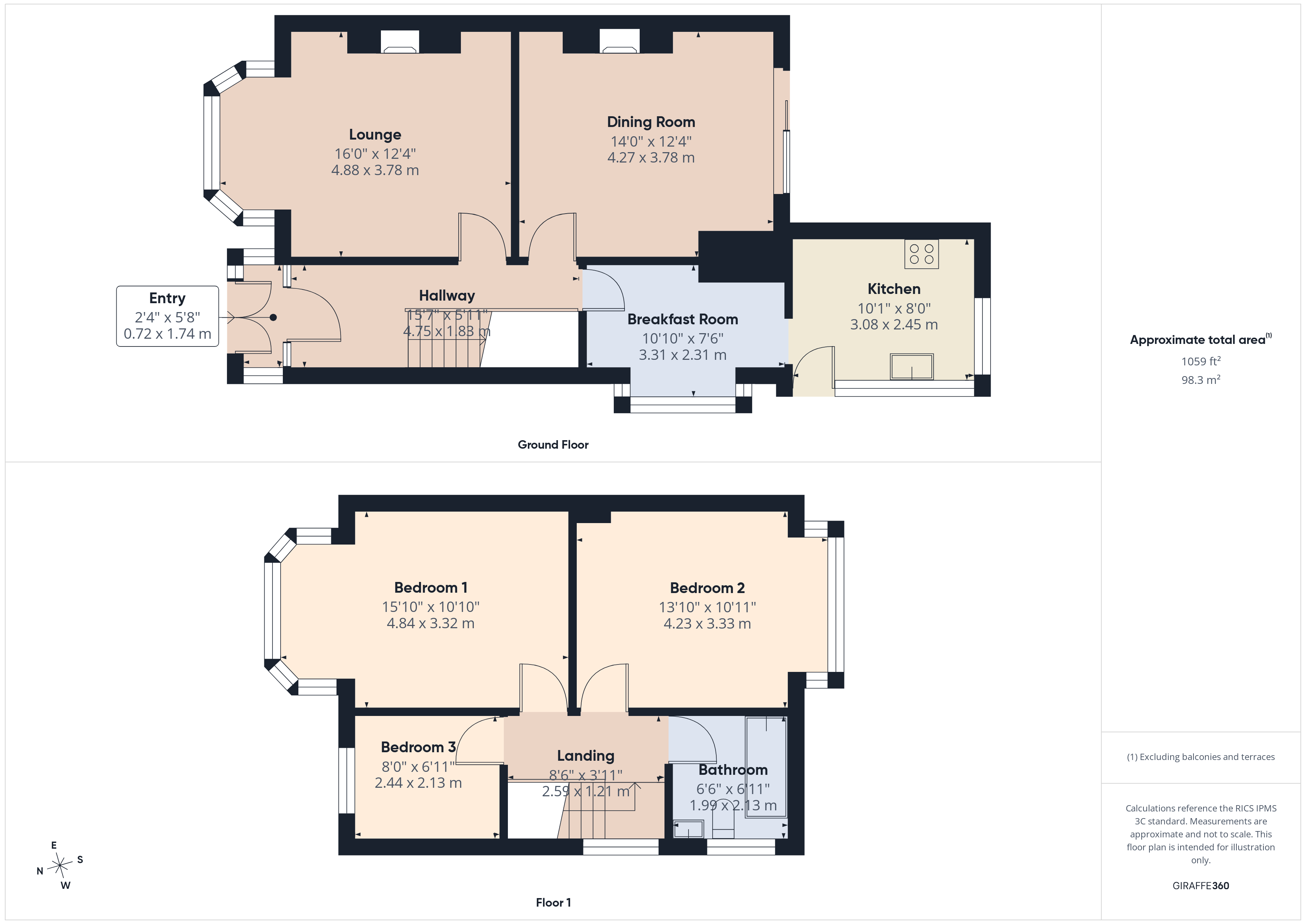 6, Thwaite Street, COTTINGHAM floorplan