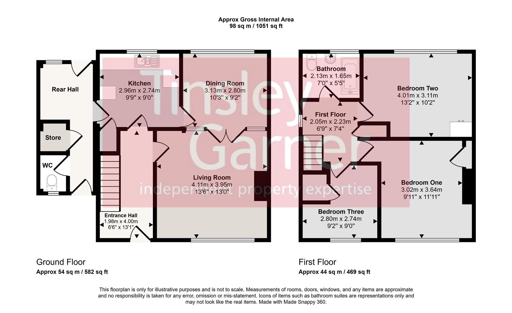 38, Meadow Road, Stoke-On-Trent floorplan