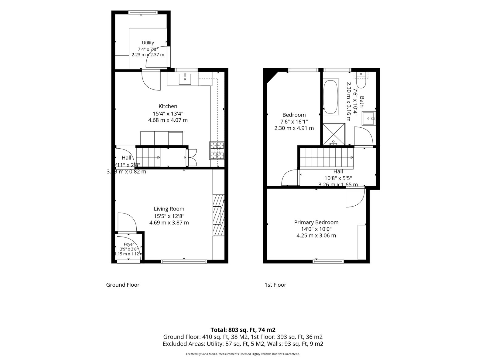 75, Martland Mill Lane, Wigan floorplan