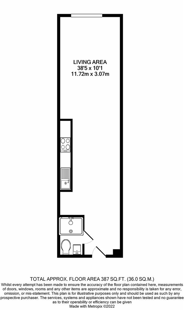 Room 1, 91 Church Road, Northolt floorplan