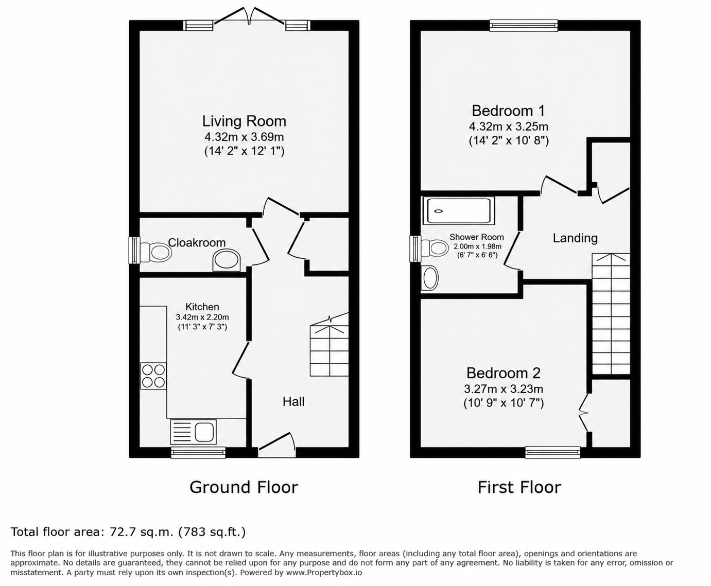 18, Parham Place, Emsworth floorplan