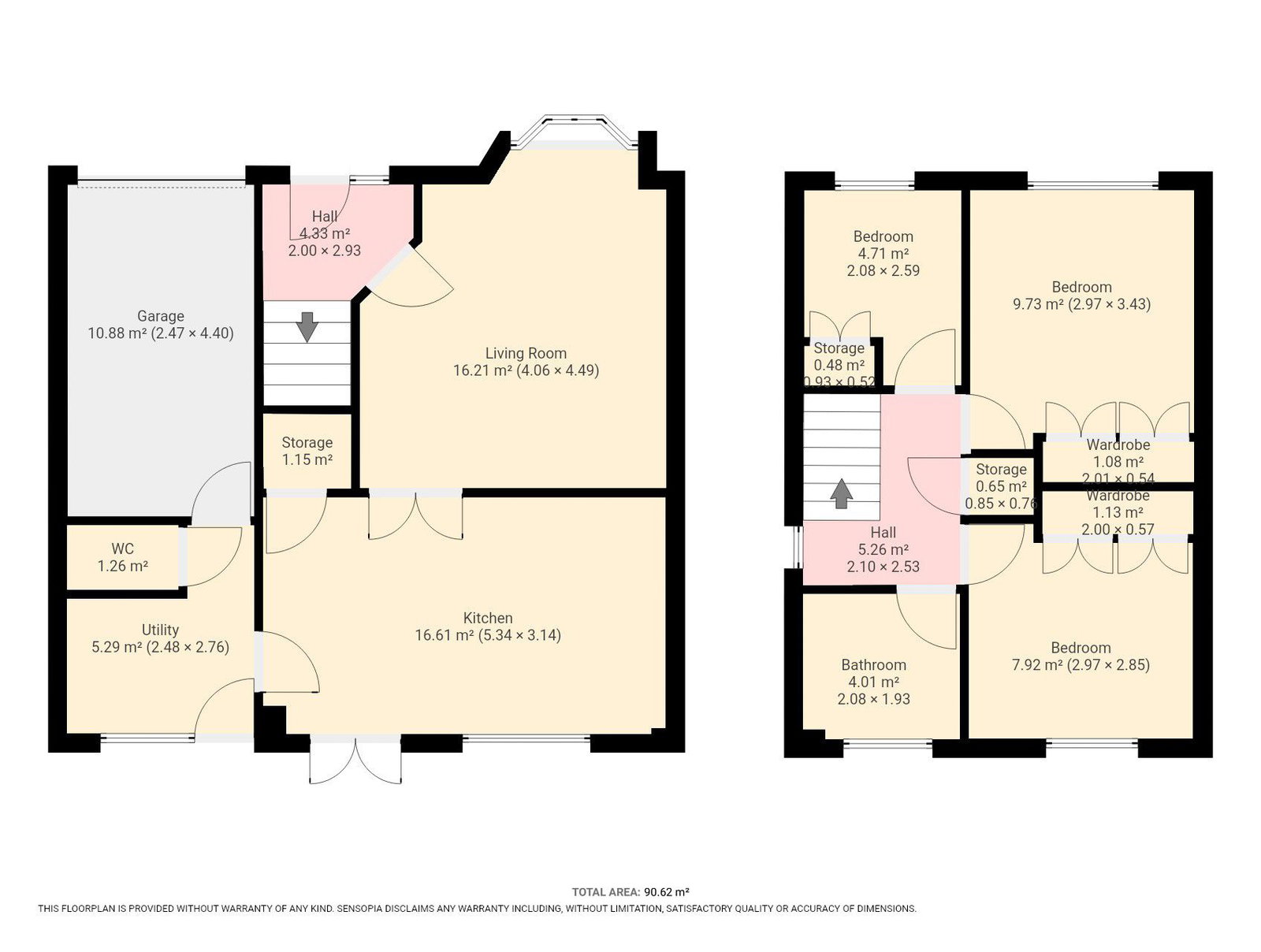 9, Howson Close, Rotherham floorplan