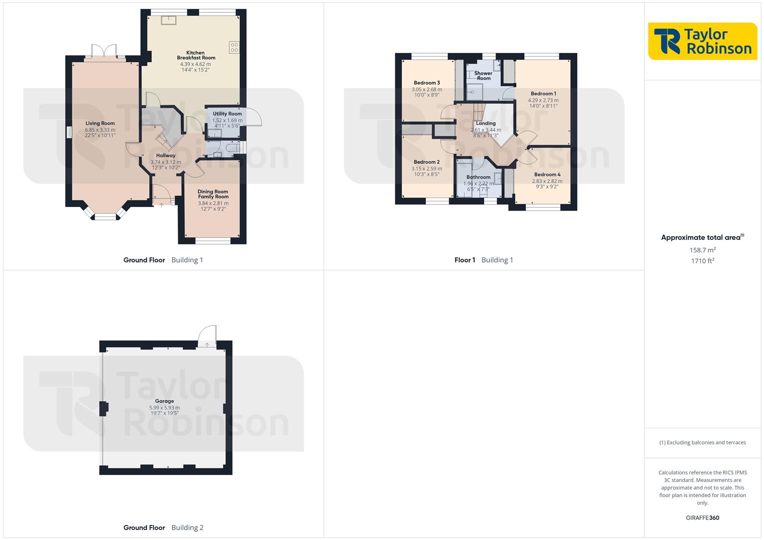 9, Lyric Close, Crawley floorplan