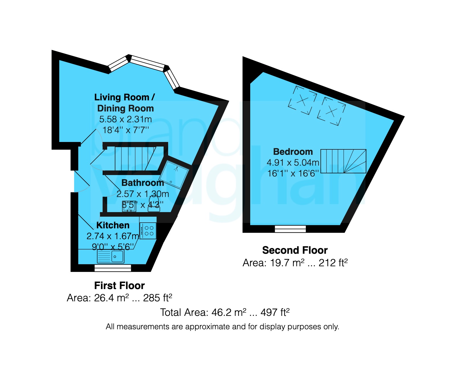 Flat 3, 32, New England Road, Brighton floorplan