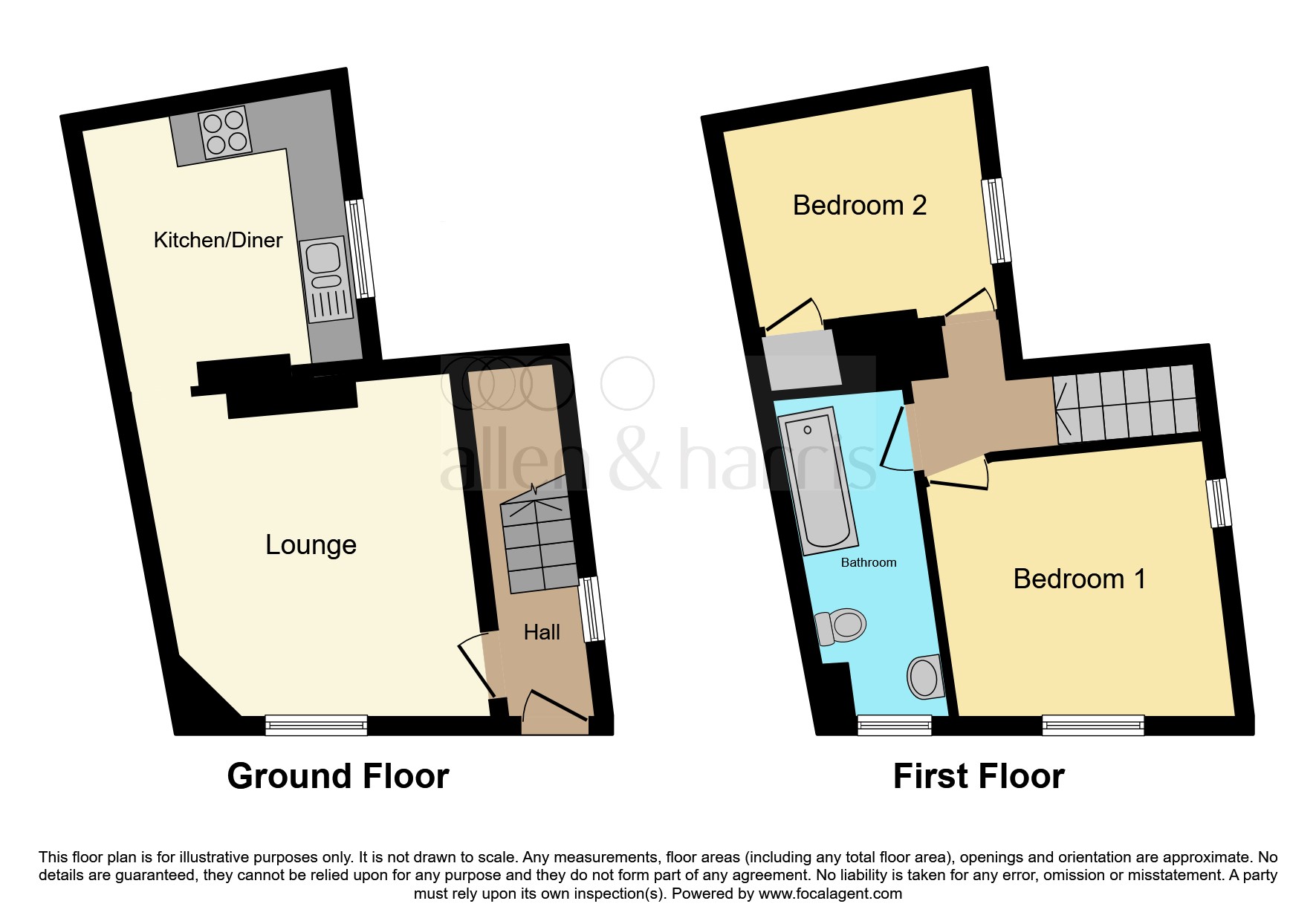 55b, Pen Y Peel Road, Cardiff floorplan