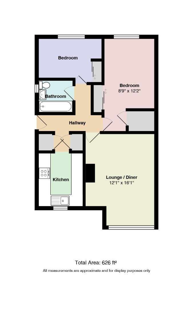 33, Westside, Doggett Street, Leighton Buzzard floorplan