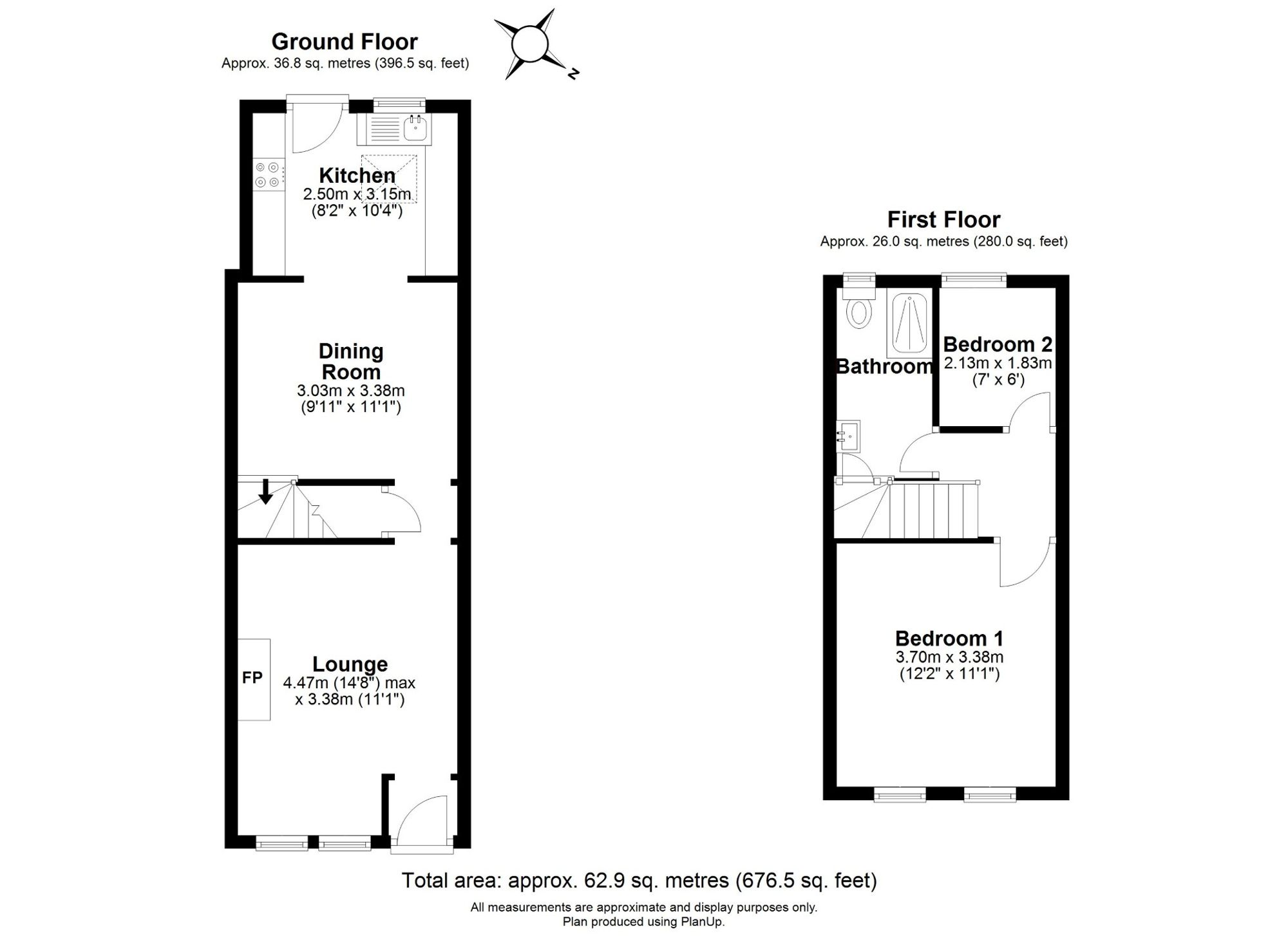6 Wharfedale Place, Harrogate floorplan