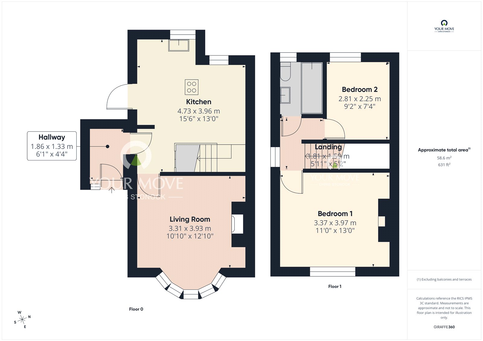 1, Bexley Avenue, Tyne and Wear floorplan
