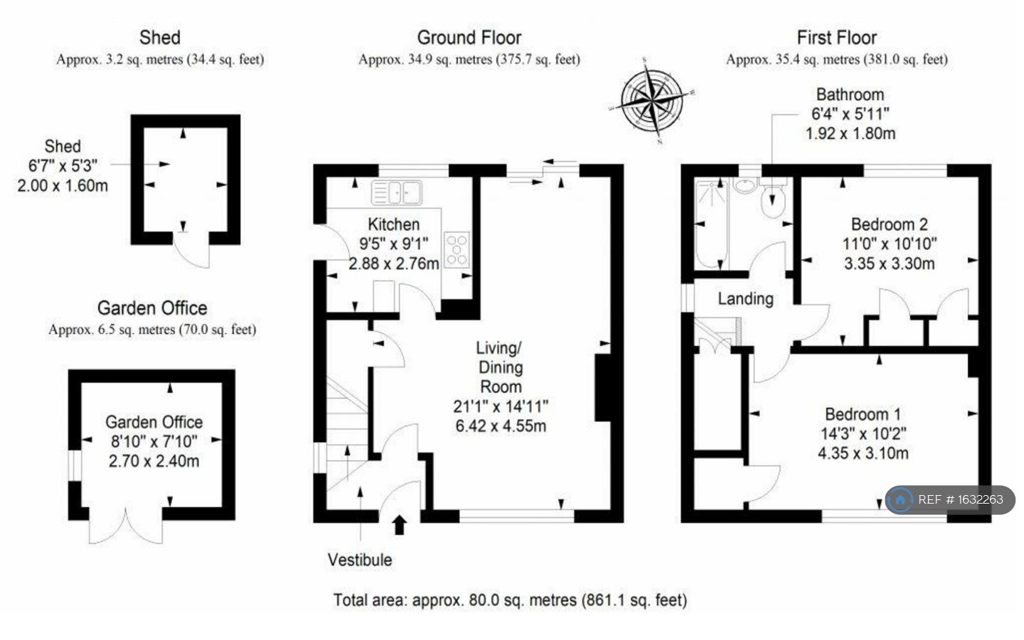 Rankin Drive, Edinburgh floorplan