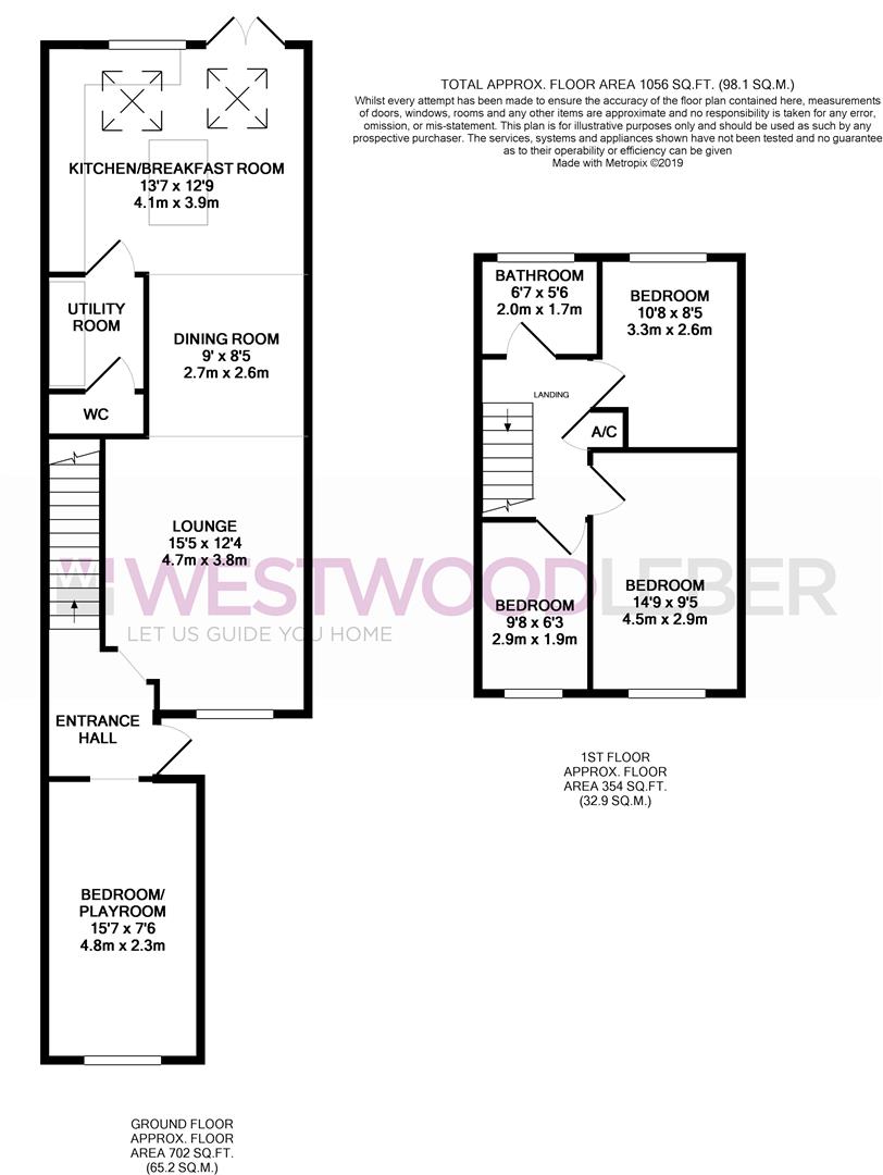 3 Bedrooms Terraced house for sale in Monson Road, Broxbourne EN10