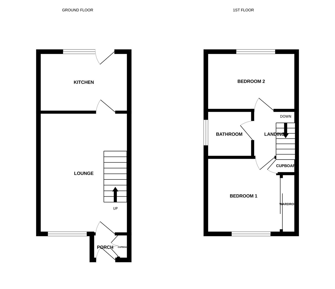 11, Gupshill Close, Tewkesbury floorplan