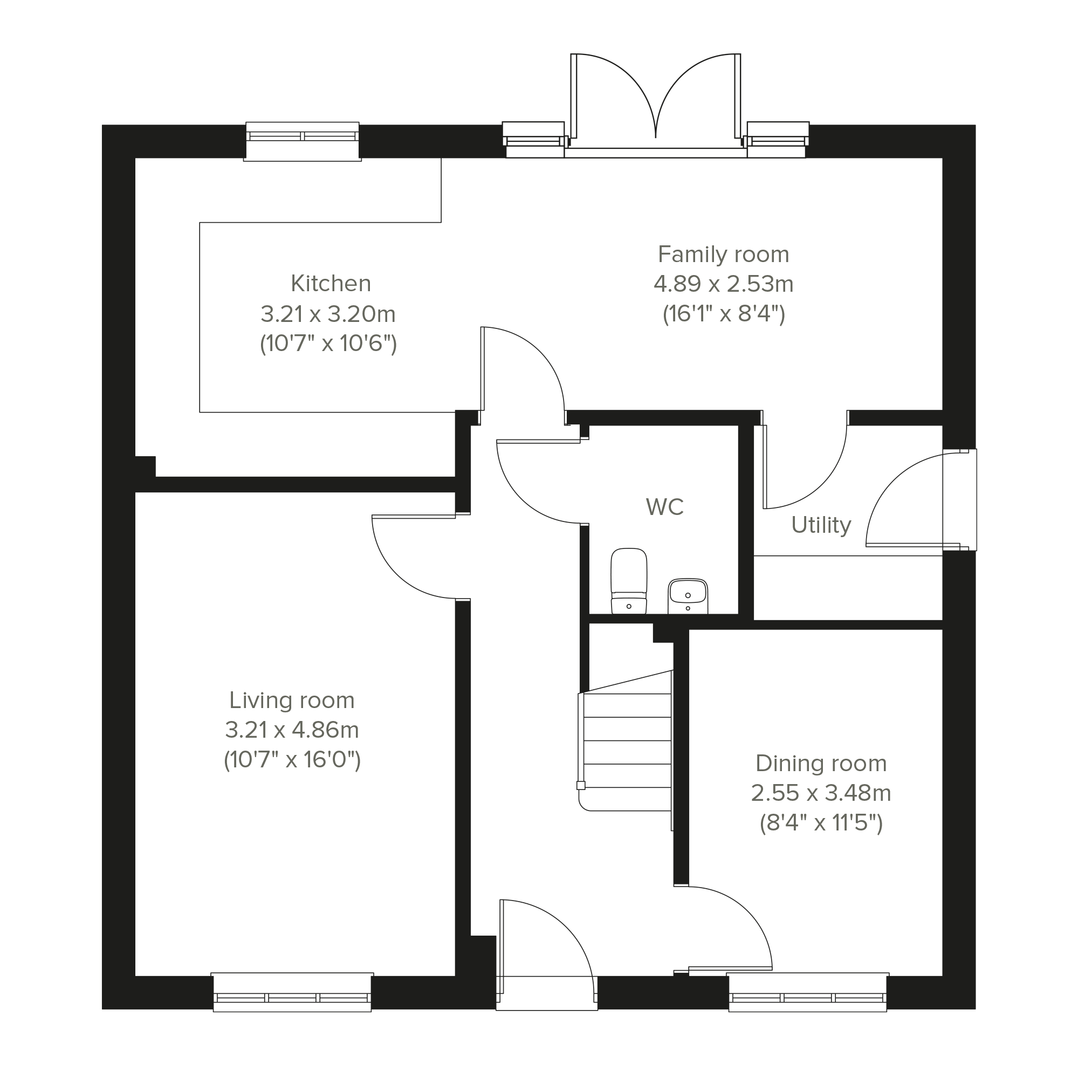 23, The Cawsey, Penwortham, Preston floorplan