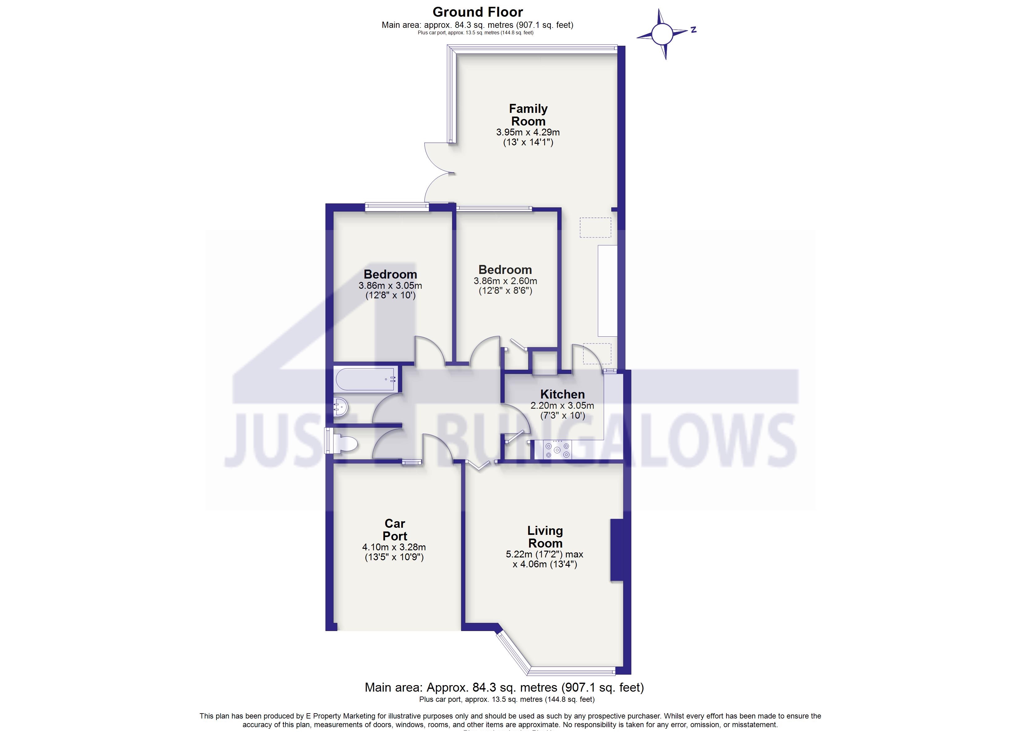 28, Elizabeth Avenue, Aldwick, Bognor Regis floorplan