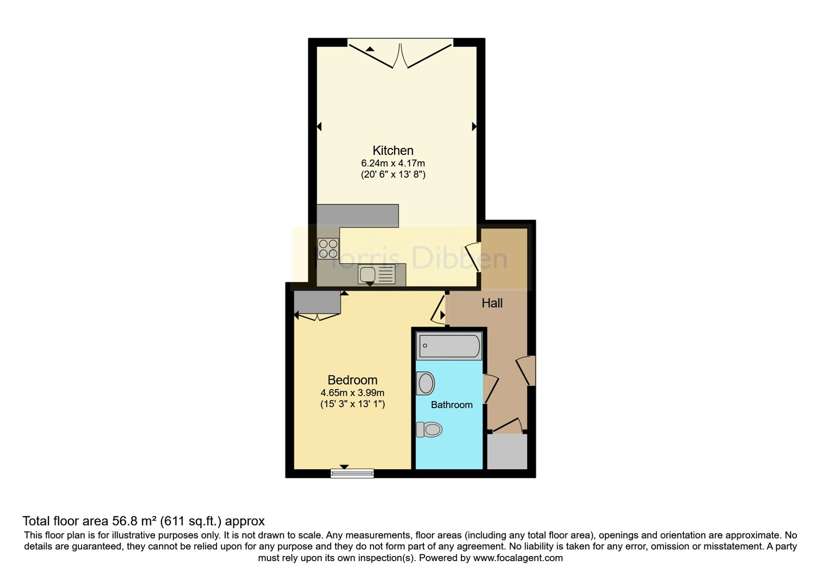 Flat 28, Central Park, 8, Palmerston Road, Hampshire floorplan