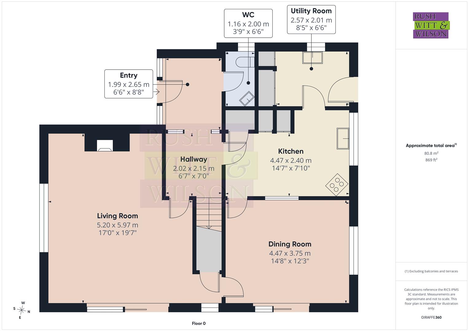 Oakwood, Main Road, Icklesham floorplan