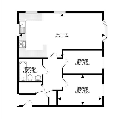 SNG SO, 48, Hills Way, Tadley floorplan