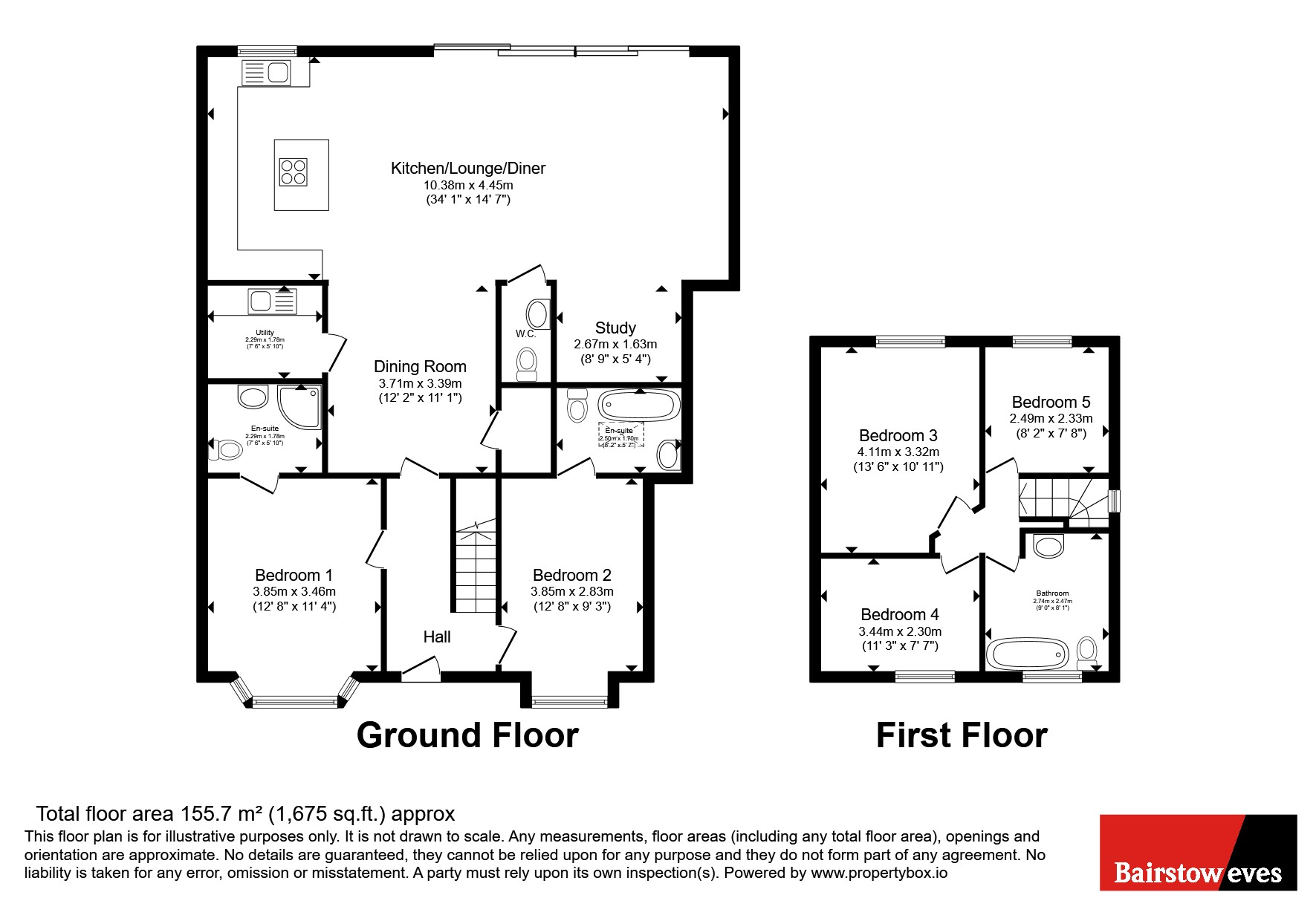 1, St. Michaels Road, Surrey floorplan