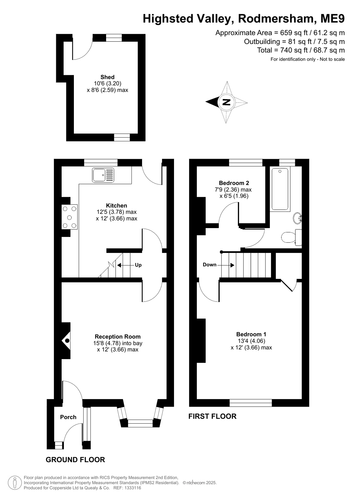 3, Woodland Cottages, Rodmersham floorplan