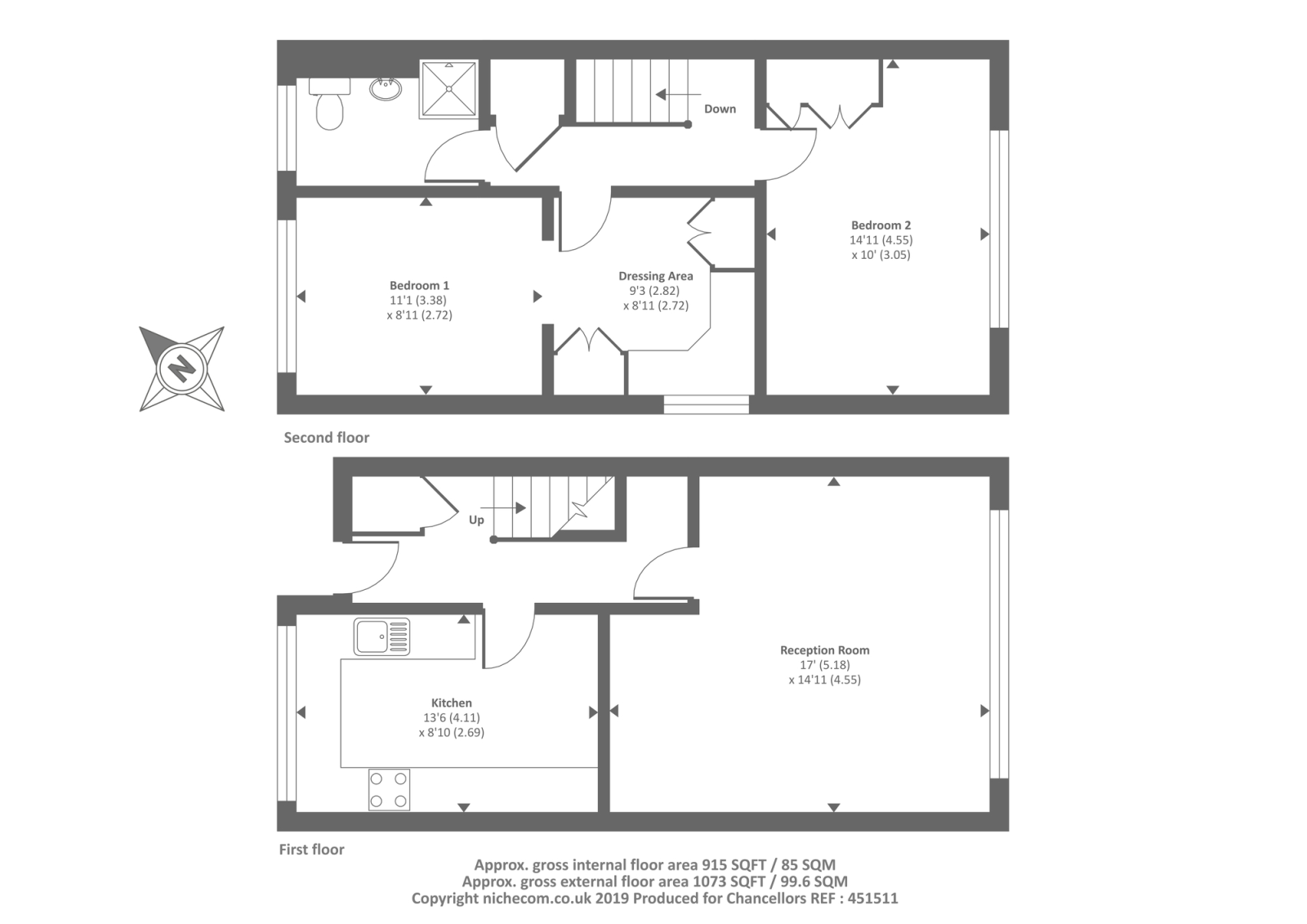 2 Bedrooms Maisonette for sale in Gibson Court, Ditton Road, Langley SL3