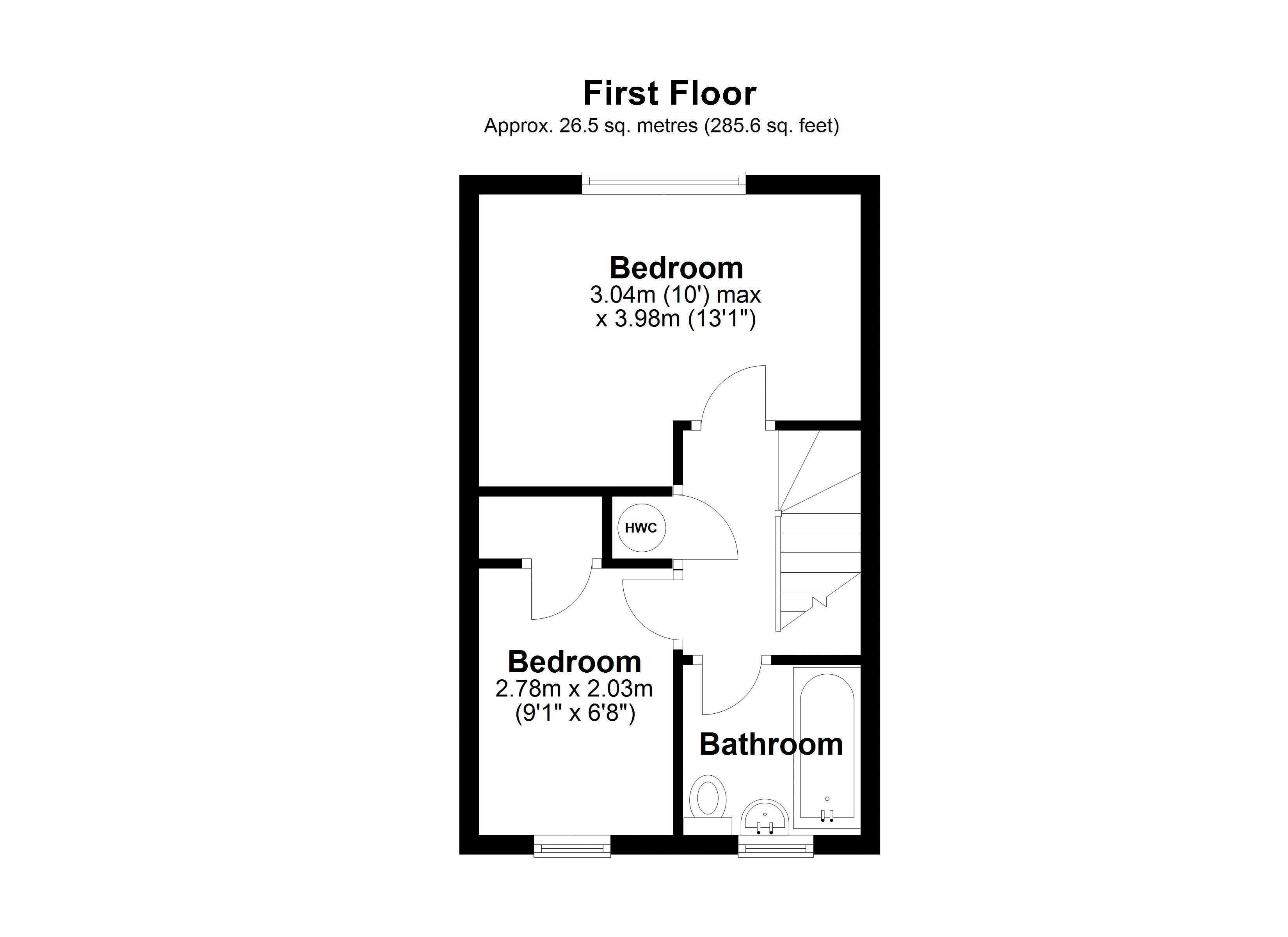 50, Brick Kiln Way, Telford floorplan