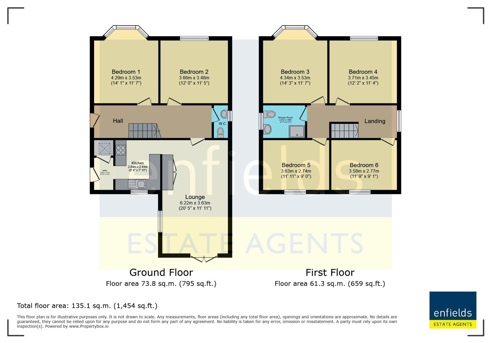 53 Highfield Road, Bournemouth floorplan