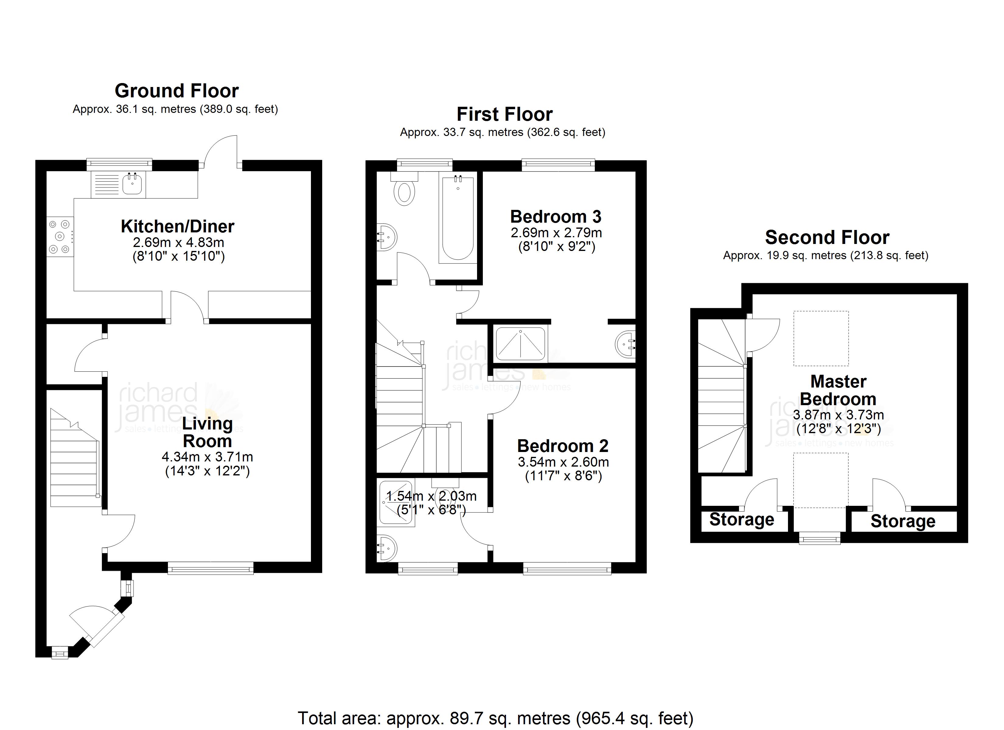 3 Bedrooms Detached house for sale in Reynolds Way, St Andrews Ridge, Swindon SN25