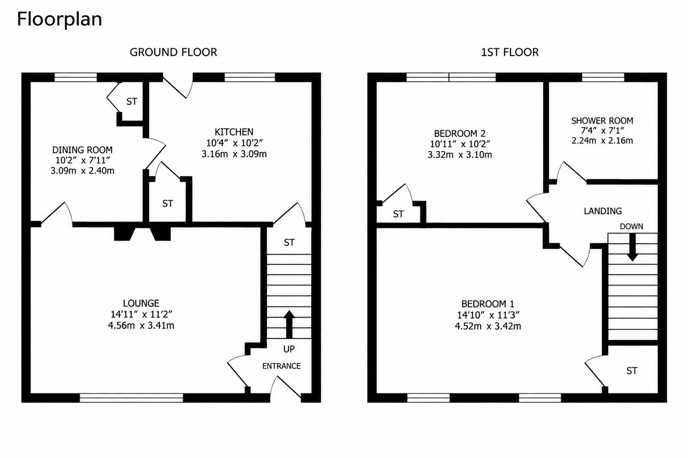 5, Windsor Gardens, Falkirk floorplan