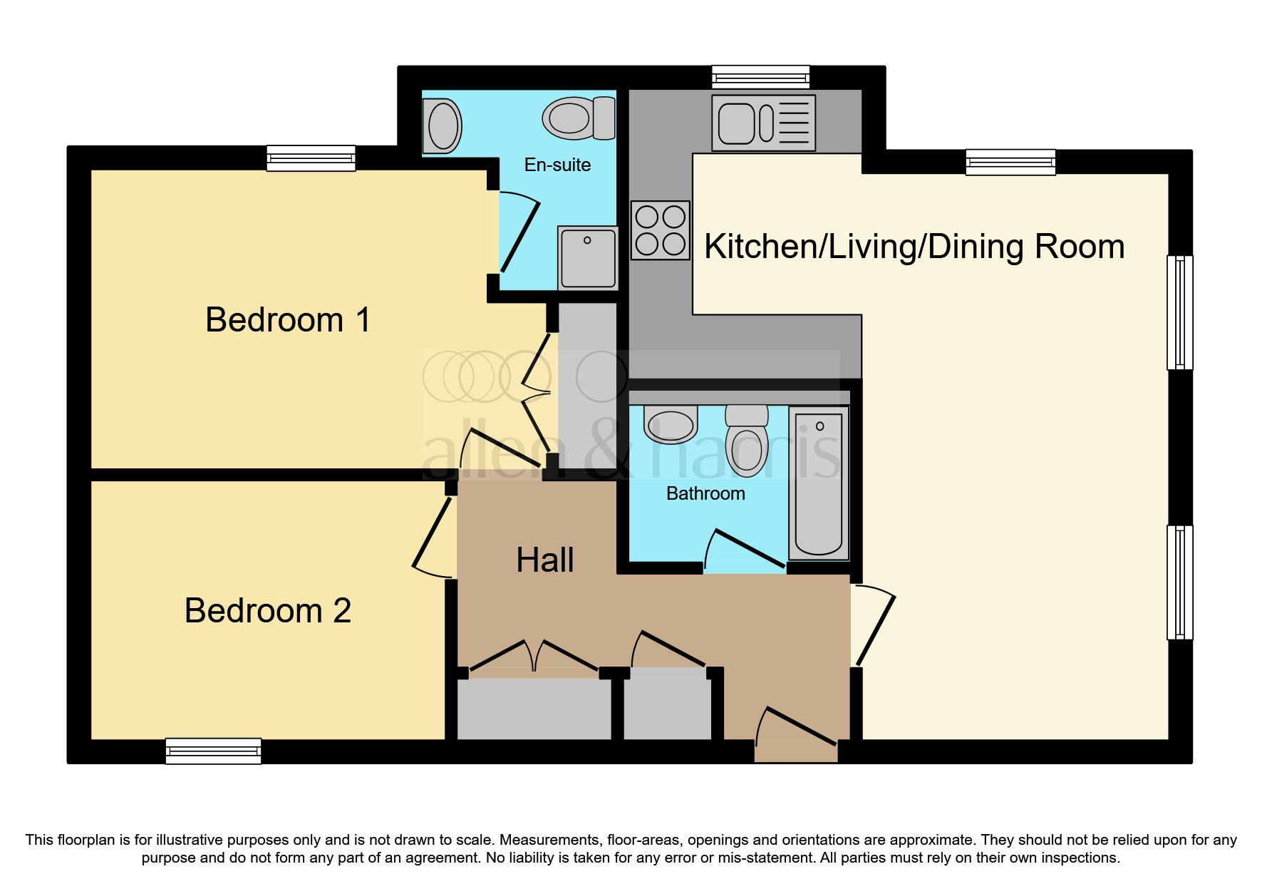Plot 16, Henley Way, Walrow Road, Highbridge floorplan