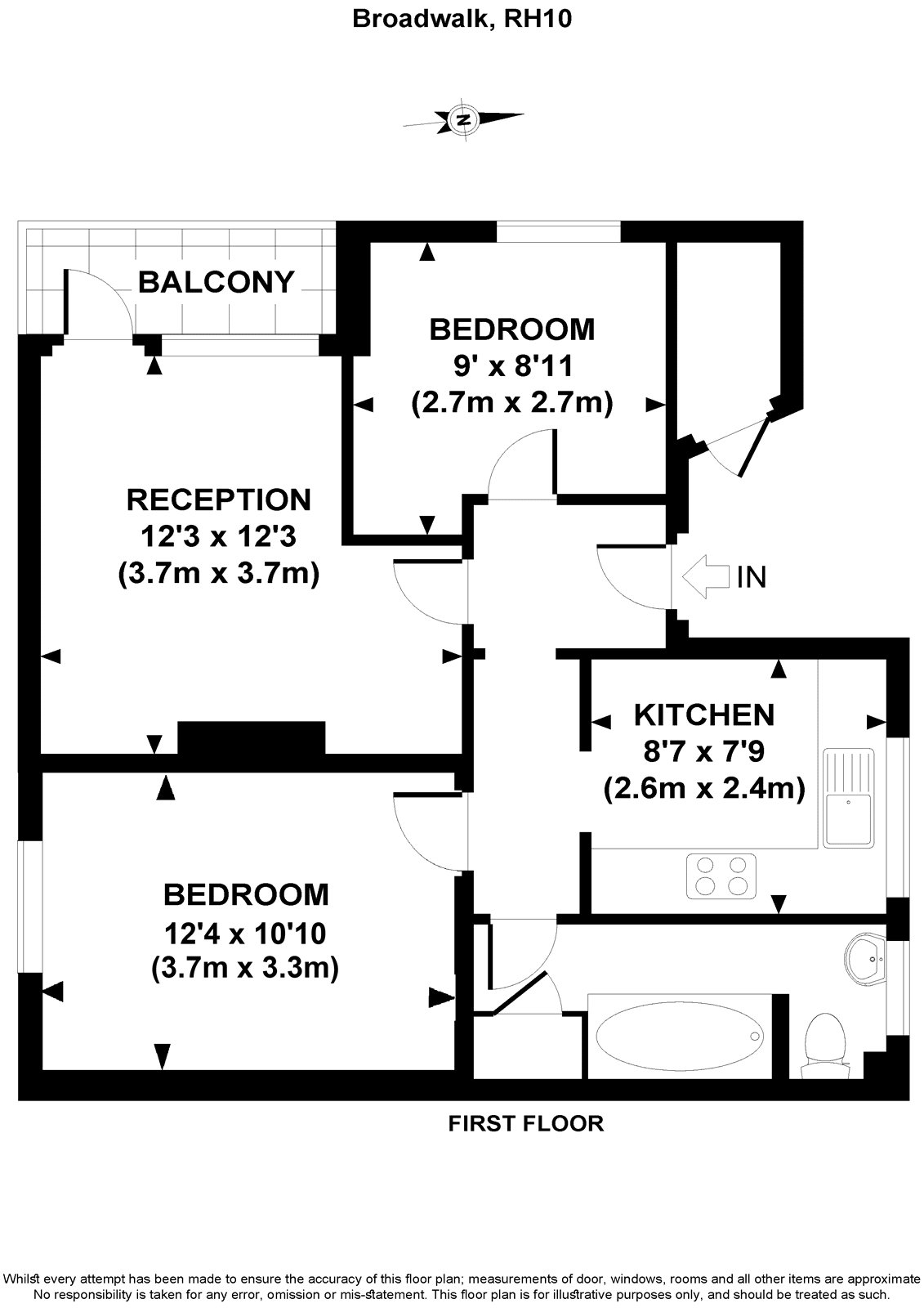 5A,, Broadwalk, West Sussex floorplan