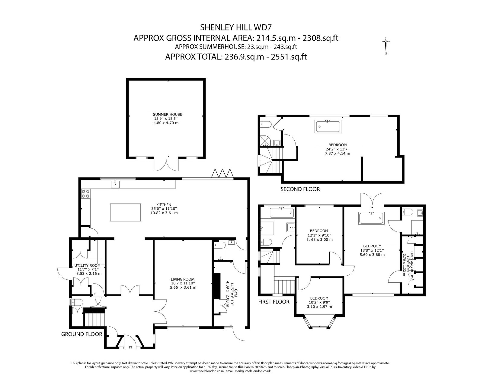 46, Shenley Hill, Radlett floorplan