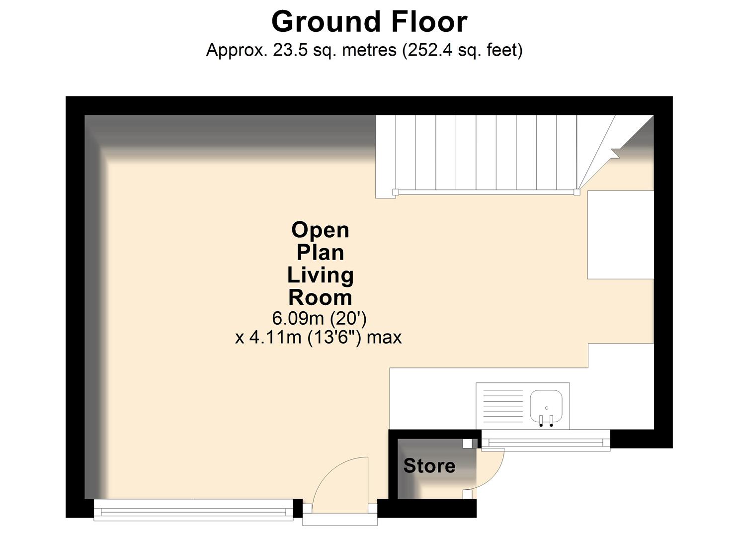 Liddle Way, Upper Chaddlewood, Plympton PL7, 1 bedroom end terrace house for sale 62096526