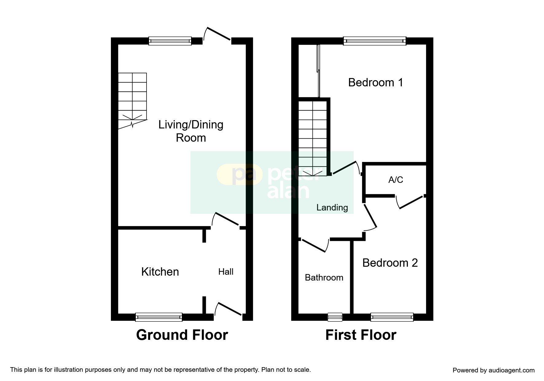 Heather Court, Ty Canol, Cwmbran NP44, 2 bedroom terraced house for