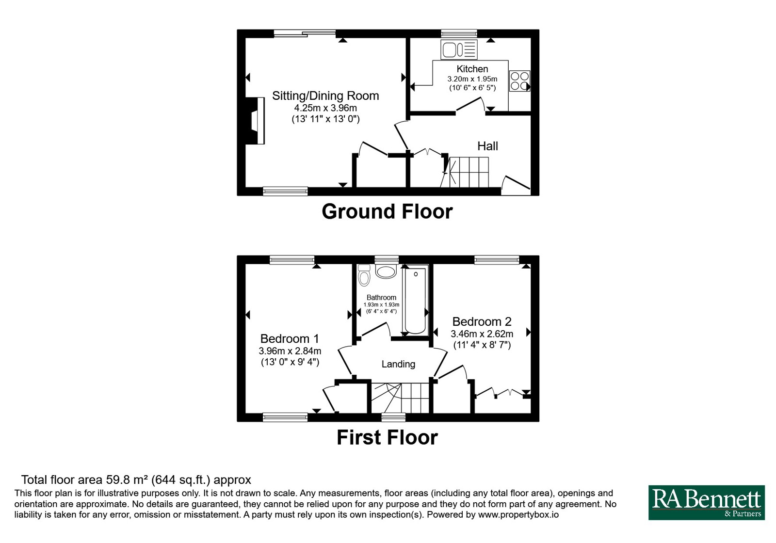 21, Ward Road, Cheltenham floorplan