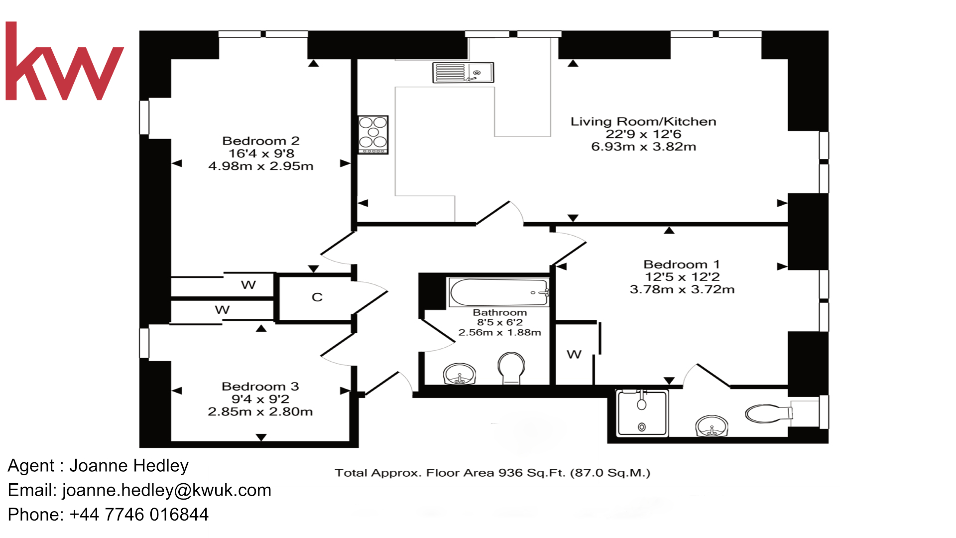 Bath Street, Edinburgh, Midlothian EH15, 3 bedroom flat for sale