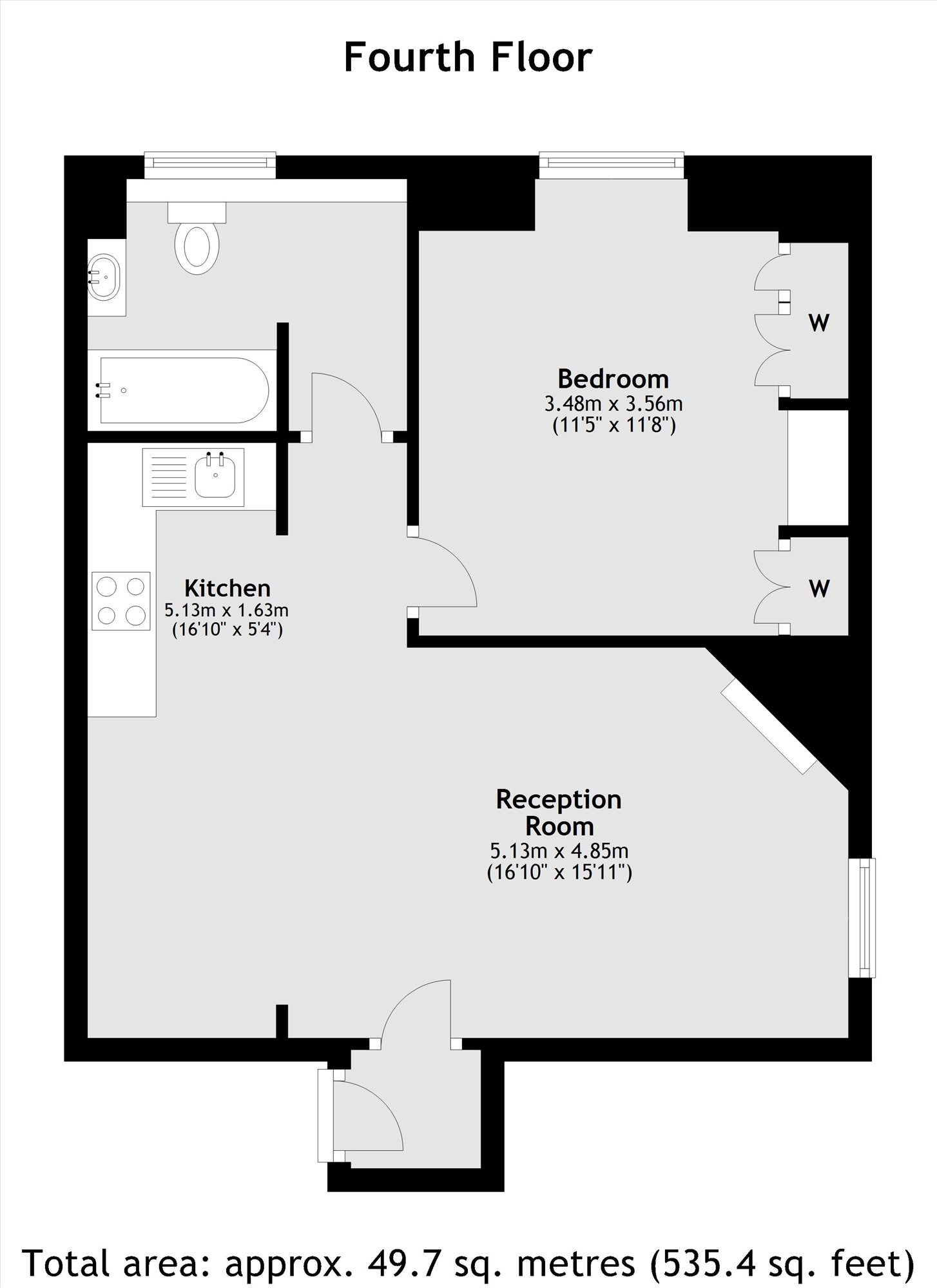 Goldhawk Road, London floorplan