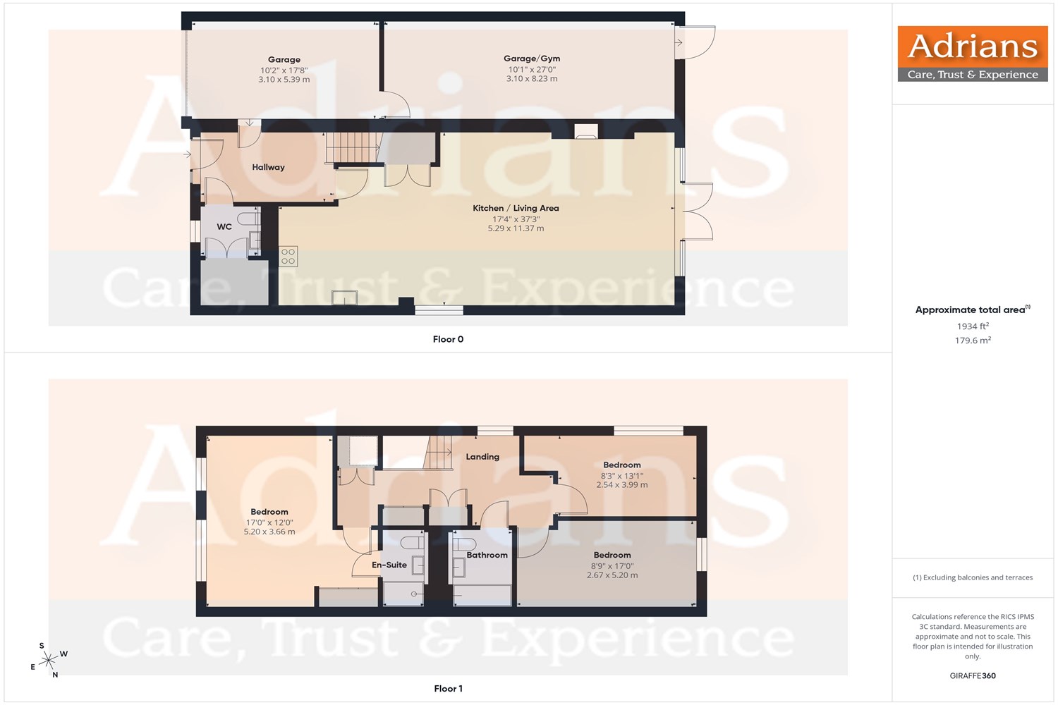 3, Gardiner Way, Chelmsford Garden, Chelmsford floorplan