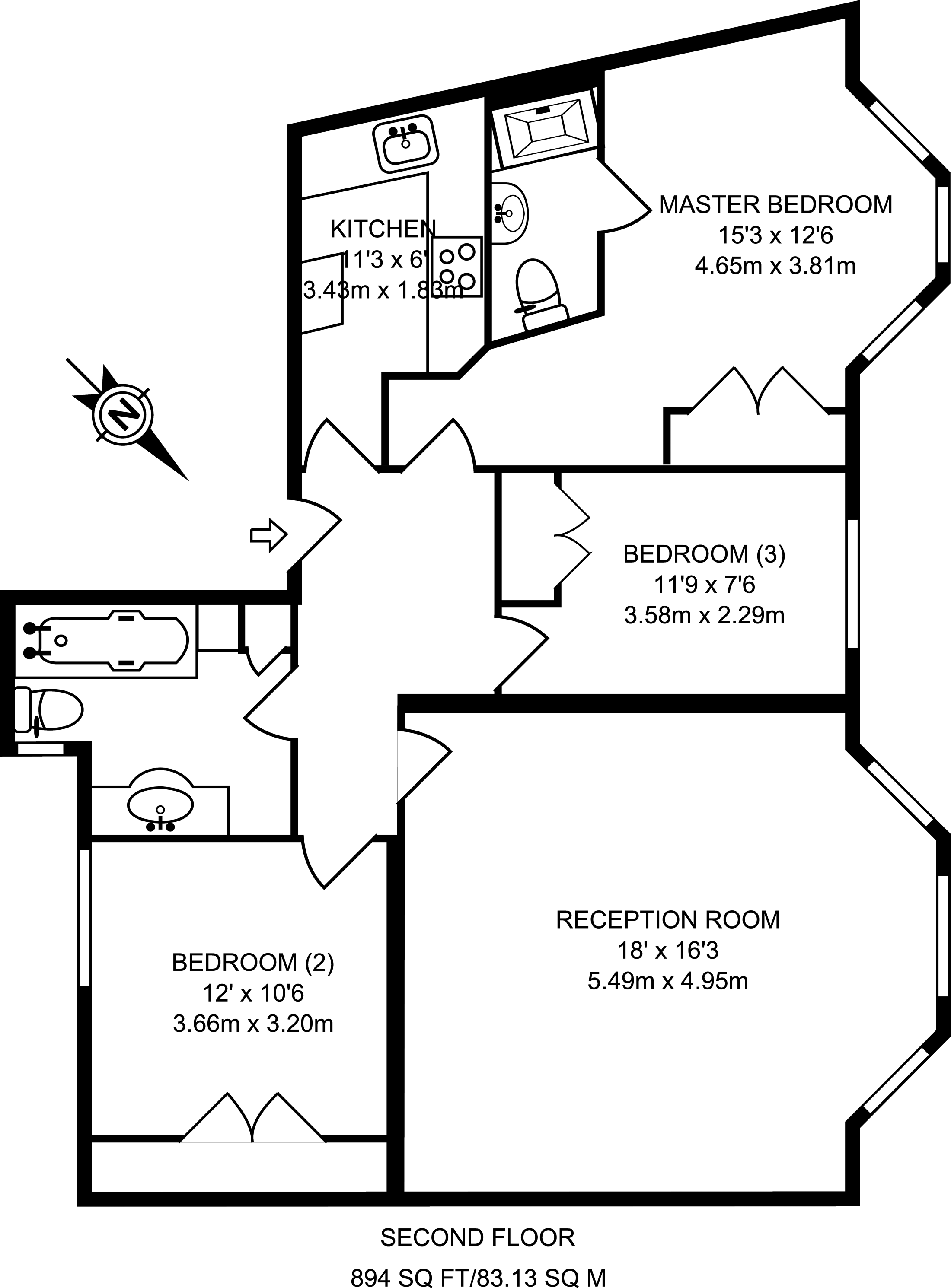 3 Bedrooms Flat to rent in Cromwell Road, South Kensington SW7