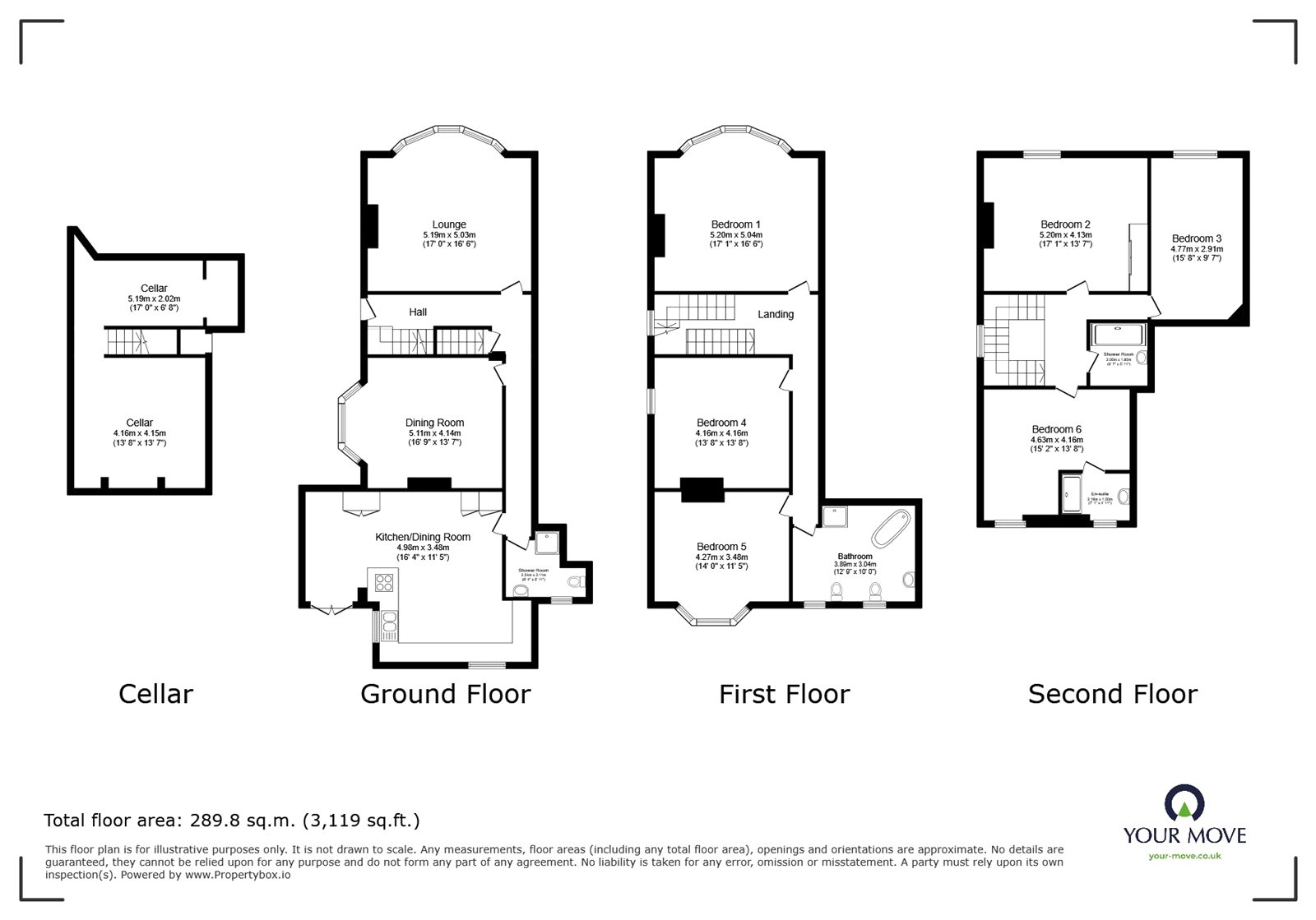 5, Town Moor Avenue, South Yorkshire floorplan