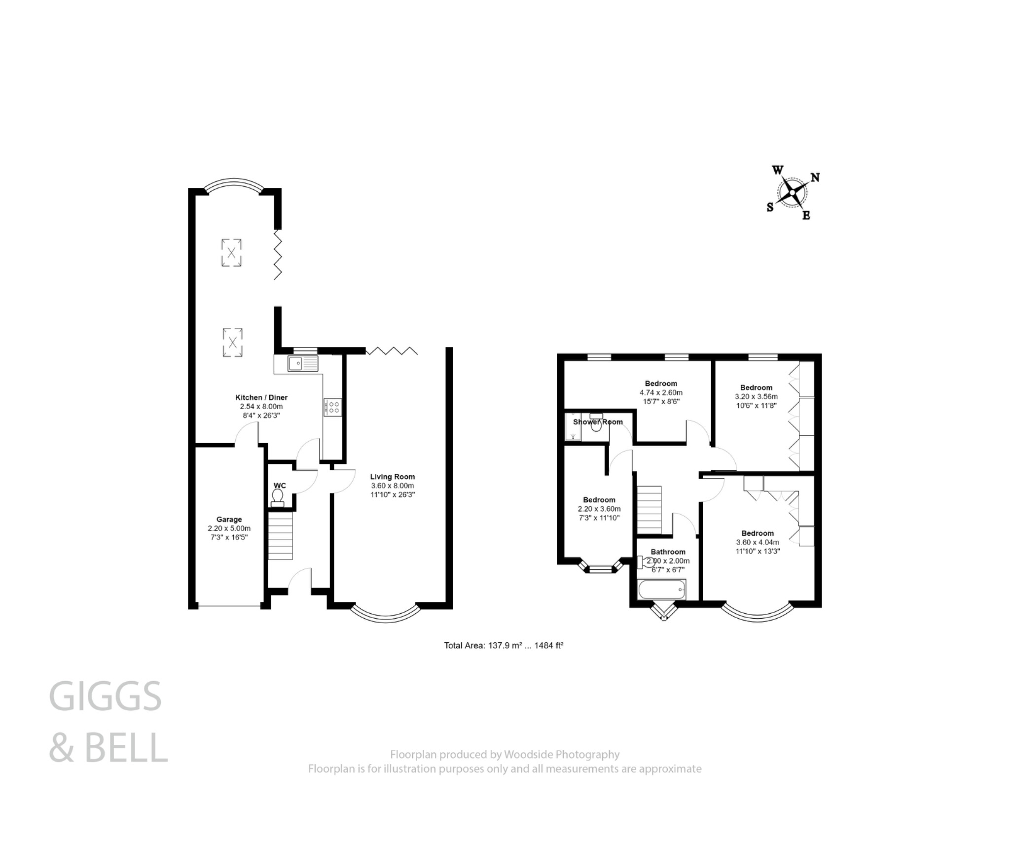 Luton, Bedfordshire floorplan