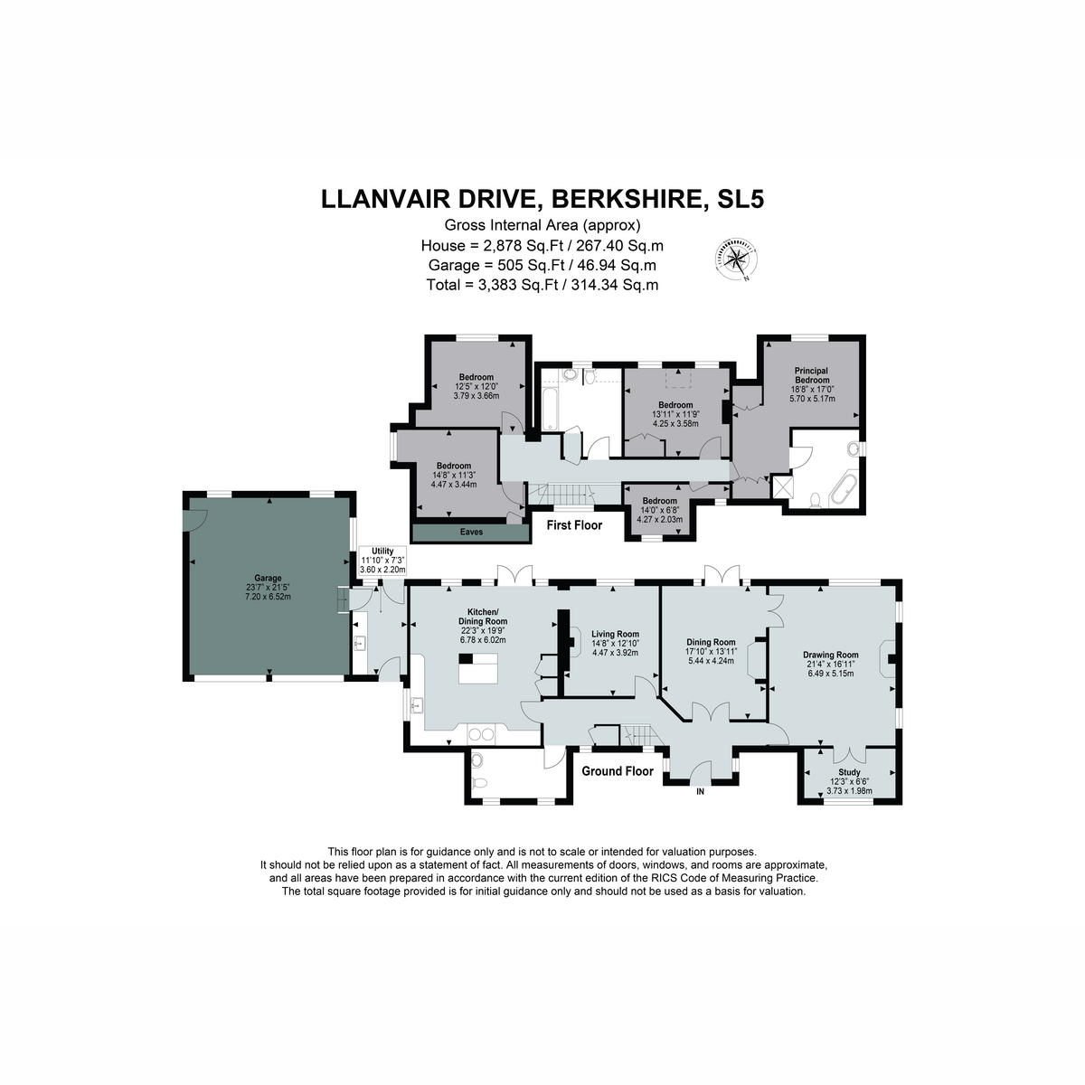 Heath Edge, Llanvair Drive, Ascot floorplan