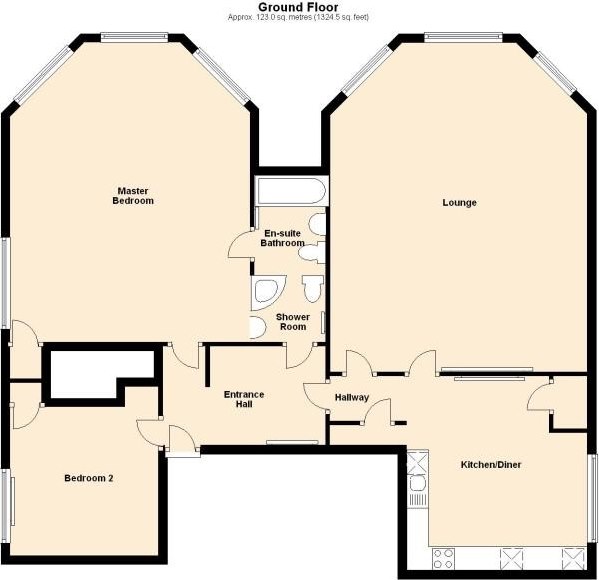 2 Bedrooms Flat for sale in Blackwood Road, Dosthill, Tamworth B77