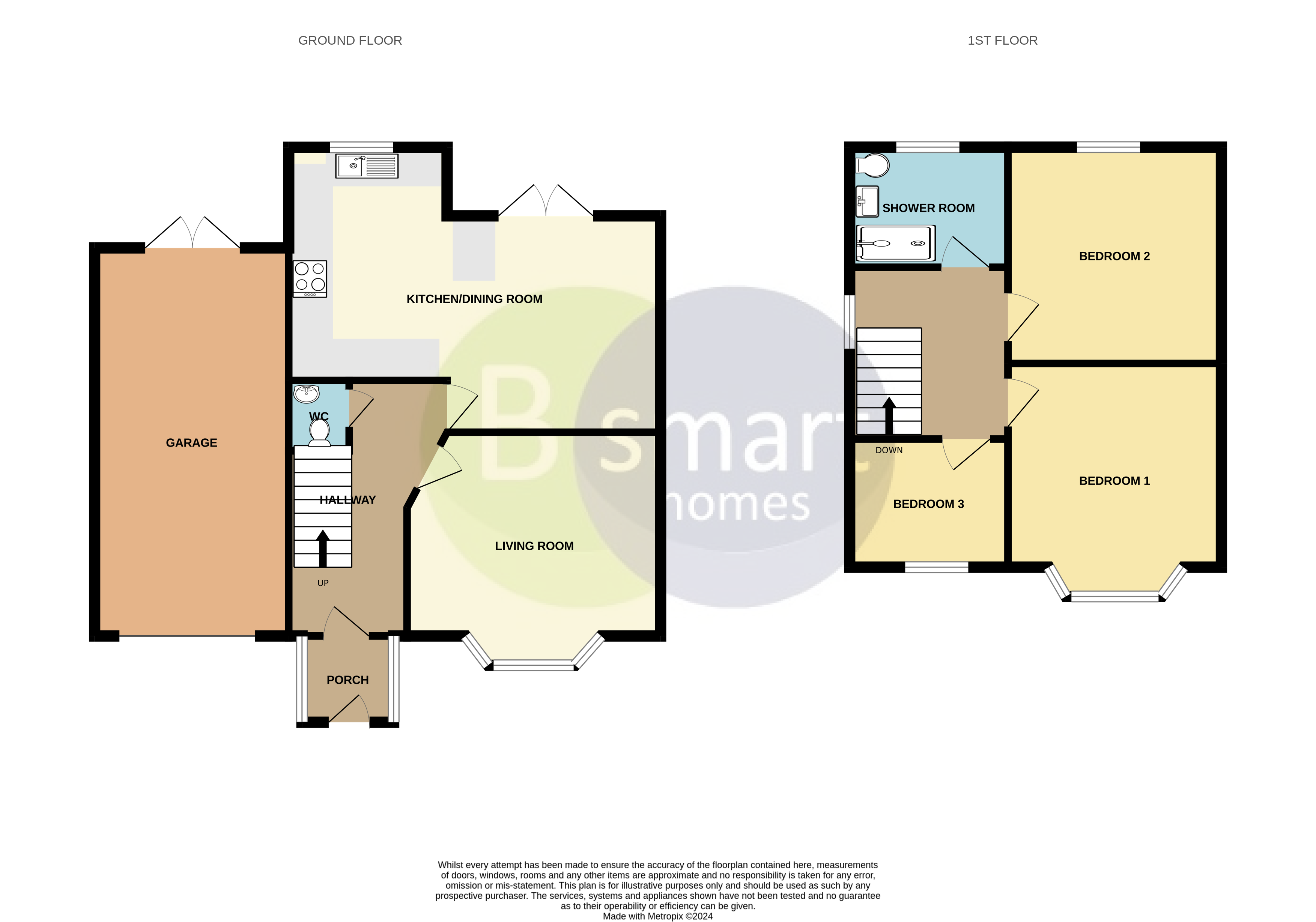 12, St. Georges Avenue, Mexborough floorplan