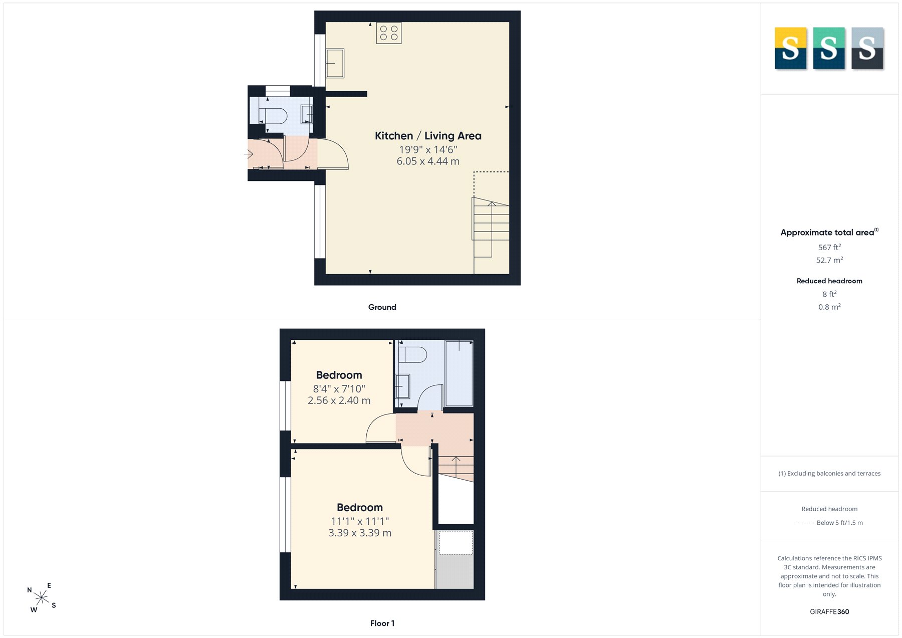 17, Hodges Close, Surrey floorplan