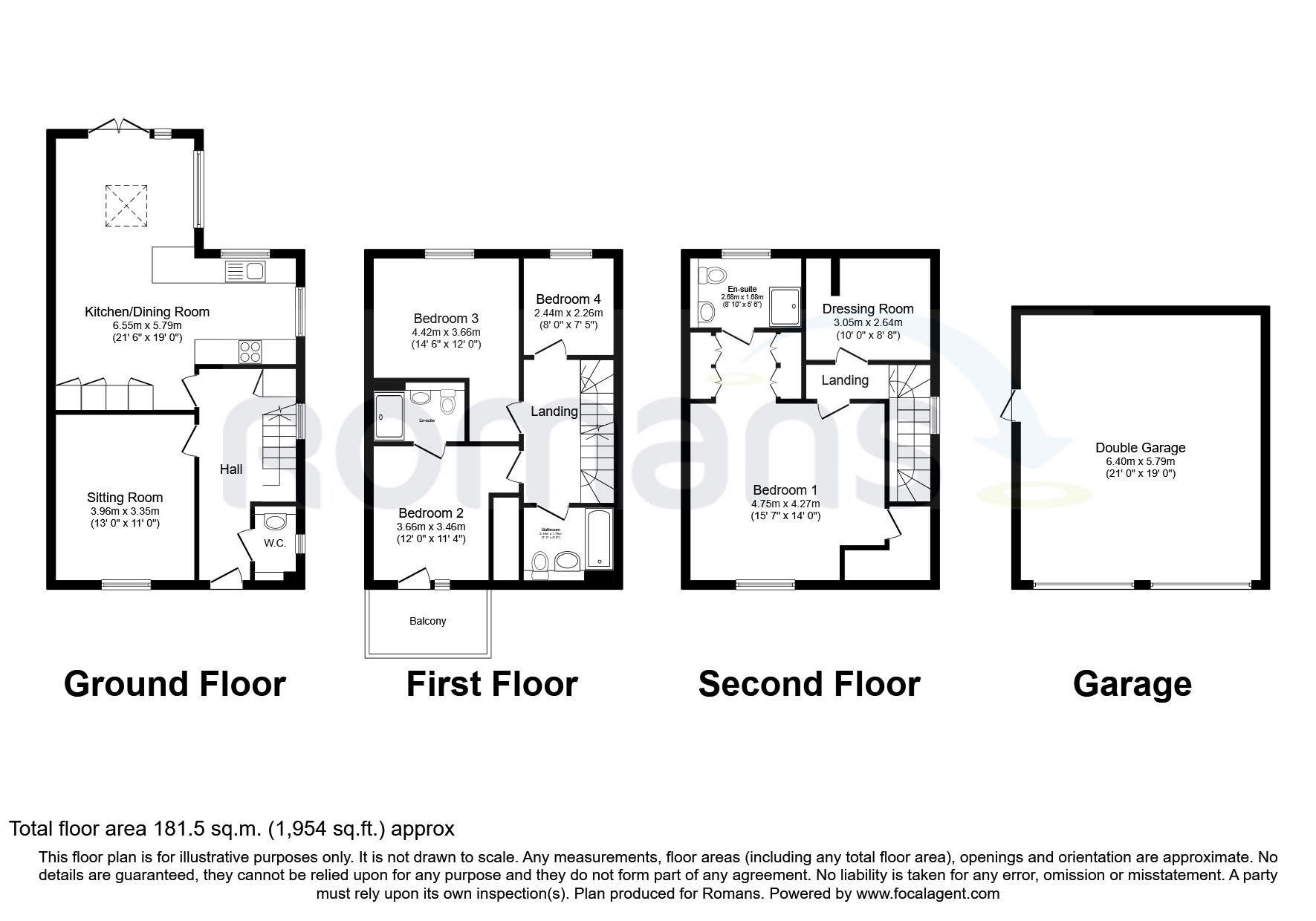 7, Roman Drive, Hampshire floorplan