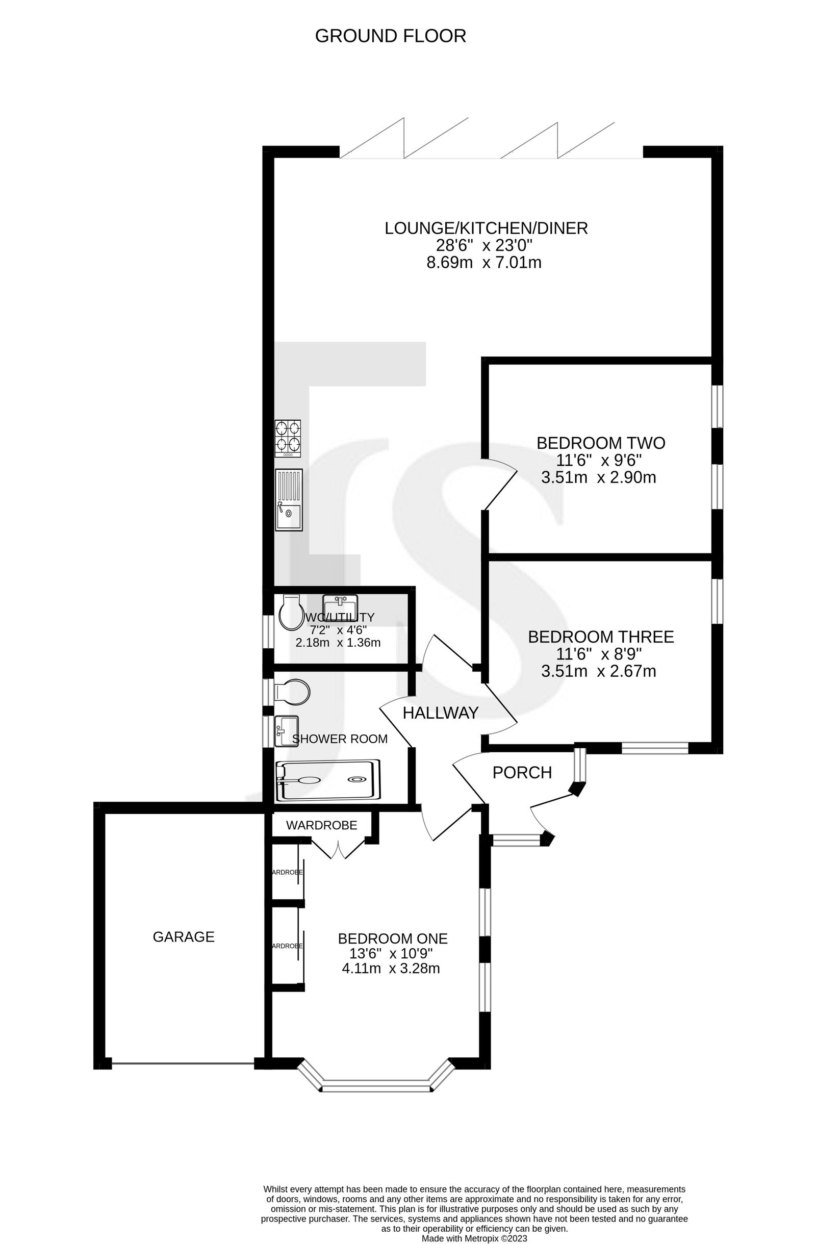 71, Hollingbury Gardens, Worthing floorplan