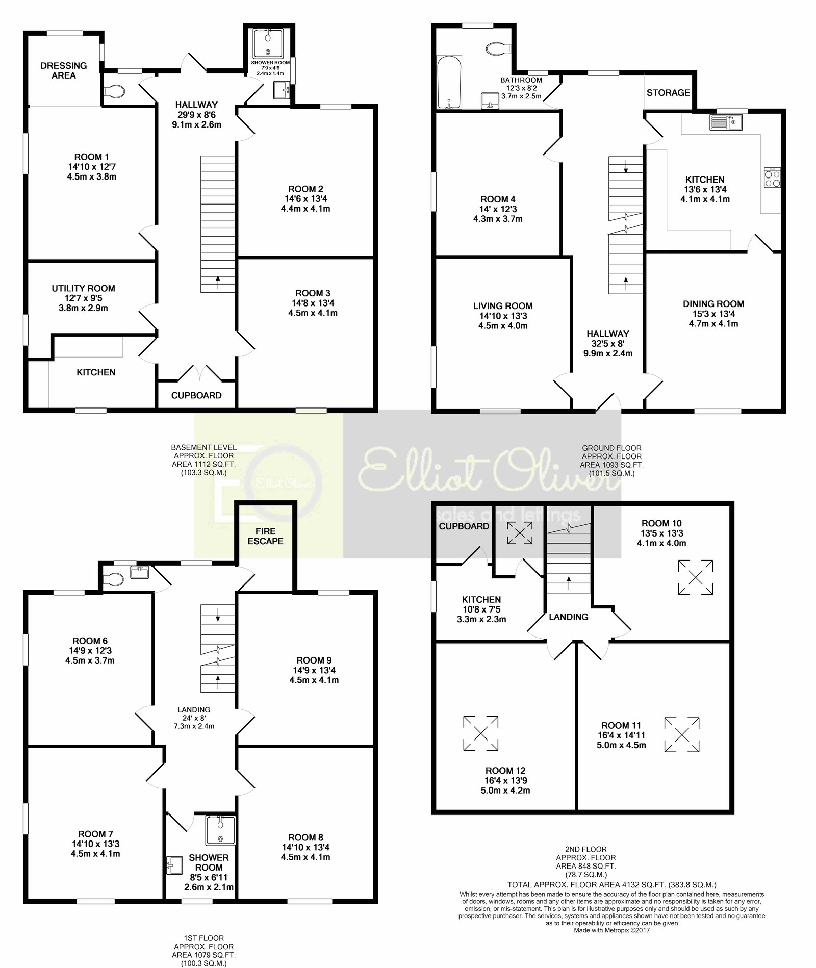 131, St. Georges Road, Cheltenham floorplan
