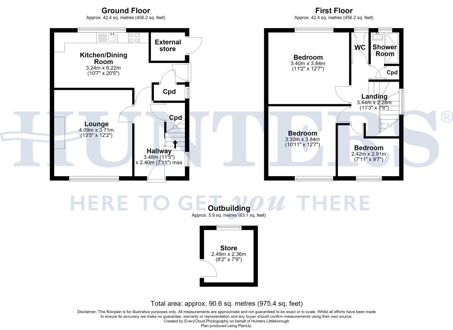 26, Cleggswood Avenue, Littleborough floorplan