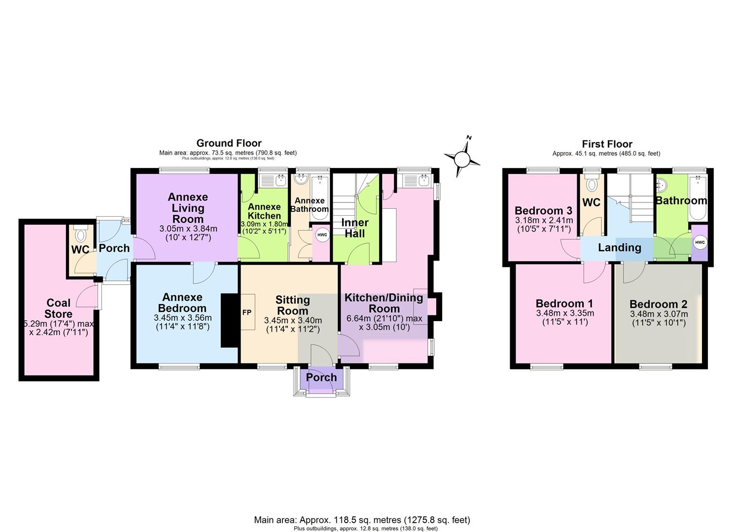 The Criftage, Nunnington, Hereford floorplan